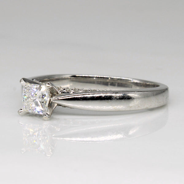 Princess Cut Diamond Engagement Ring | 0.47ctw | SZ 7 |