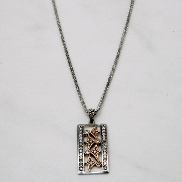 Diamond Pendant & Necklace | 0.40ctw | 19