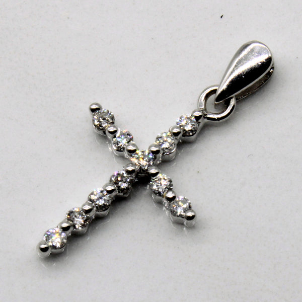 Diamond Cross Pendant | 0.11ctw |