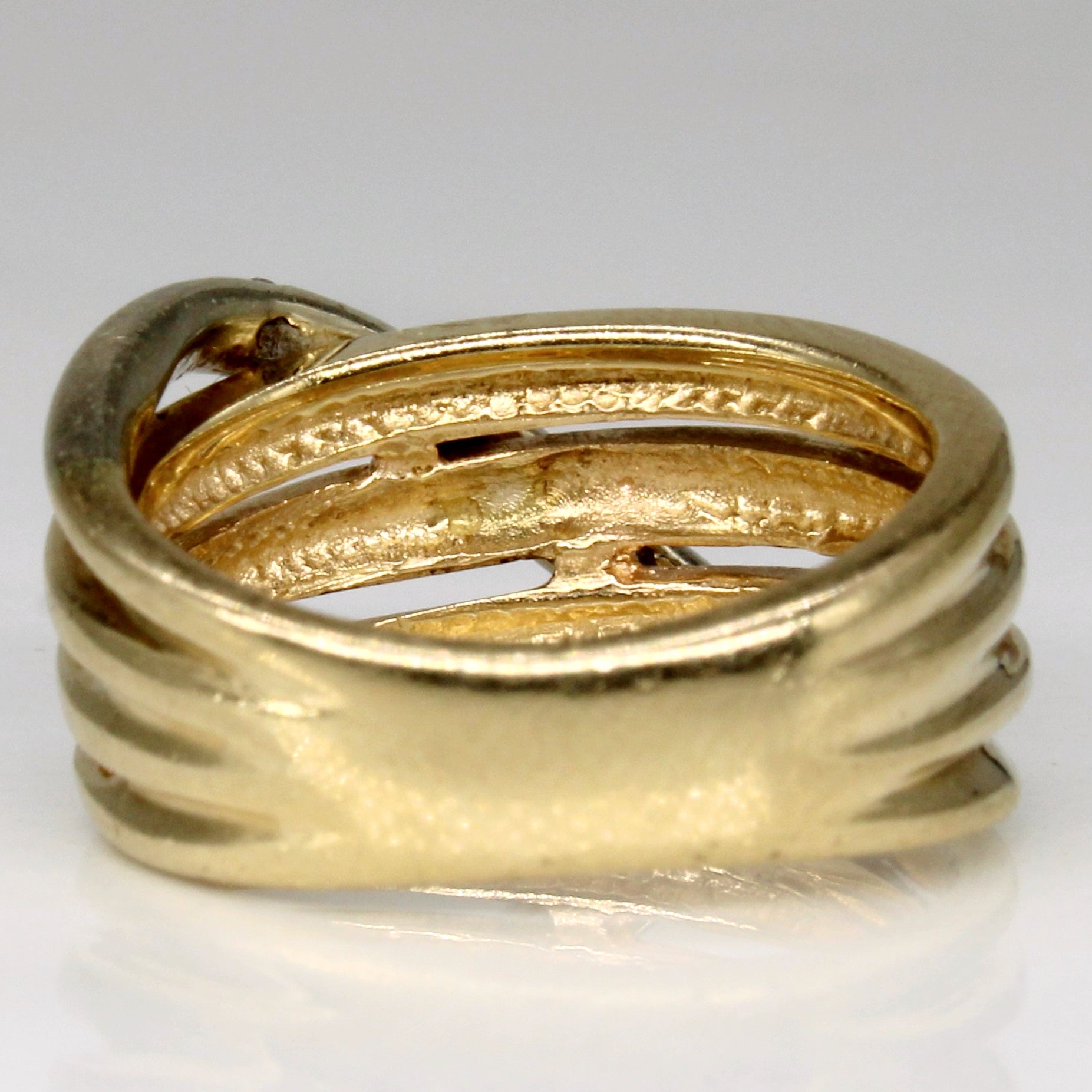 Diamond Waterfall Ring | 0.09ctw | SZ 5.25 |