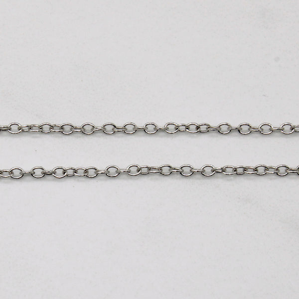 Diamond Pendant & 18k Necklace | 0.30ct | 18