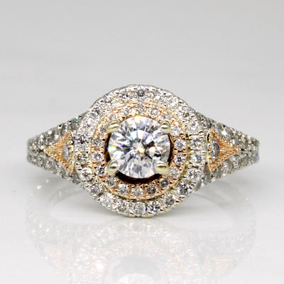 Diamond Engagement Ring | 0.98ctw | SZ 5 |