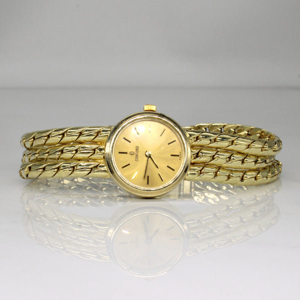 Concord 14k Yellow Gold Watch | 7