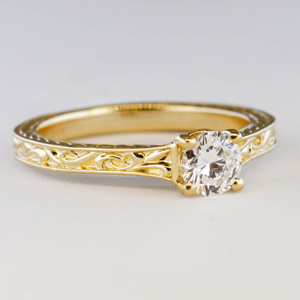 '100 Ways' Filigree Band Diamond Engagement Ring | 0.50ct | SZ 7 |