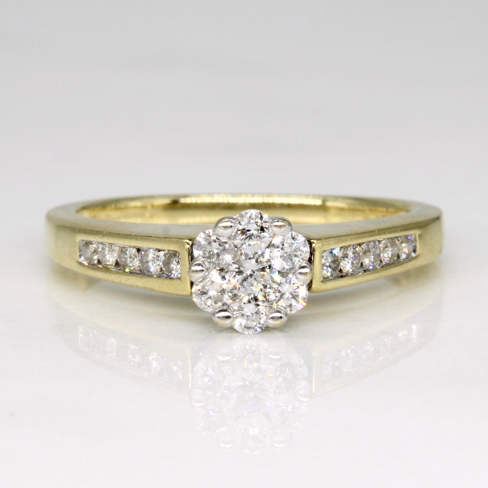 Diamond Cocktail Ring | 0.30ctw | SZ 7 |