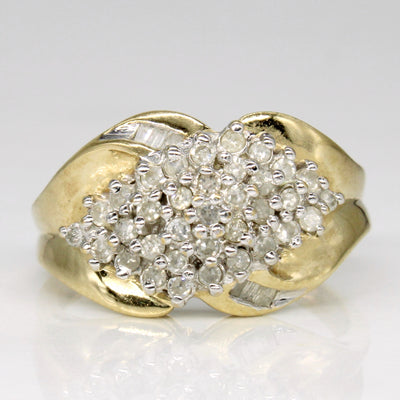 Diamond Cocktail Ring | 0.35ctw | SZ 8 |