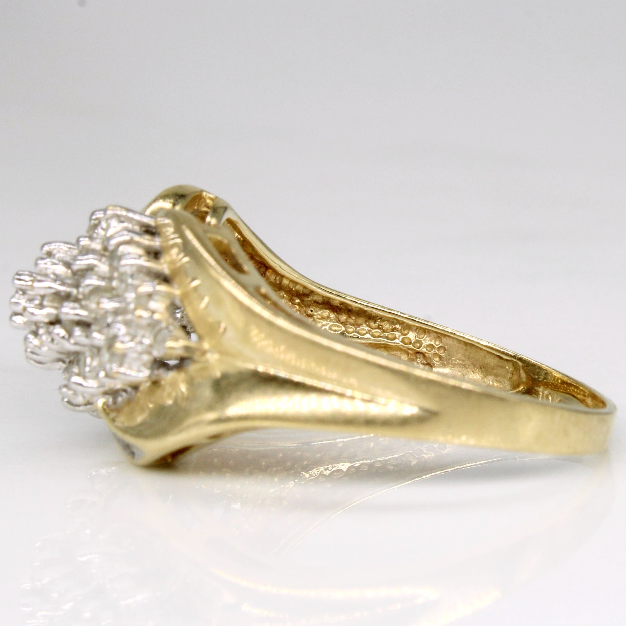 Diamond Cocktail Ring | 0.35ctw | SZ 8 |