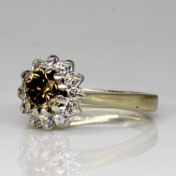 Light Brown Diamond Engagement Ring | 1.36ctw | SZ 7 |