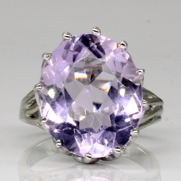 Amethyst Cocktail Ring | 6.85ct | SZ 5.5 |