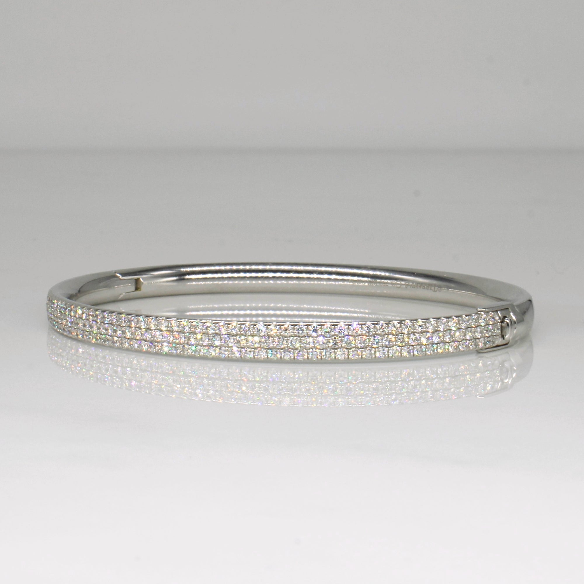 Tiffany metro hinged bangle Clearance