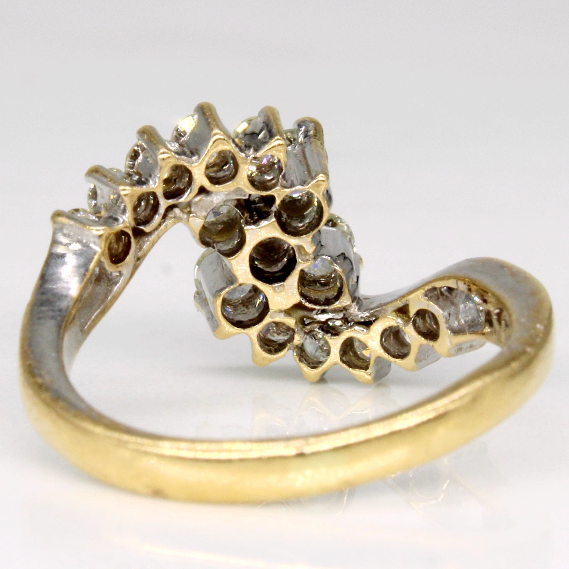 Diamond Waterfall Ring | 0.70ctw | SZ 4 |