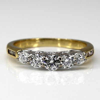 Five Stone Diamond Ring | 0.75ctw | SZ 8 |