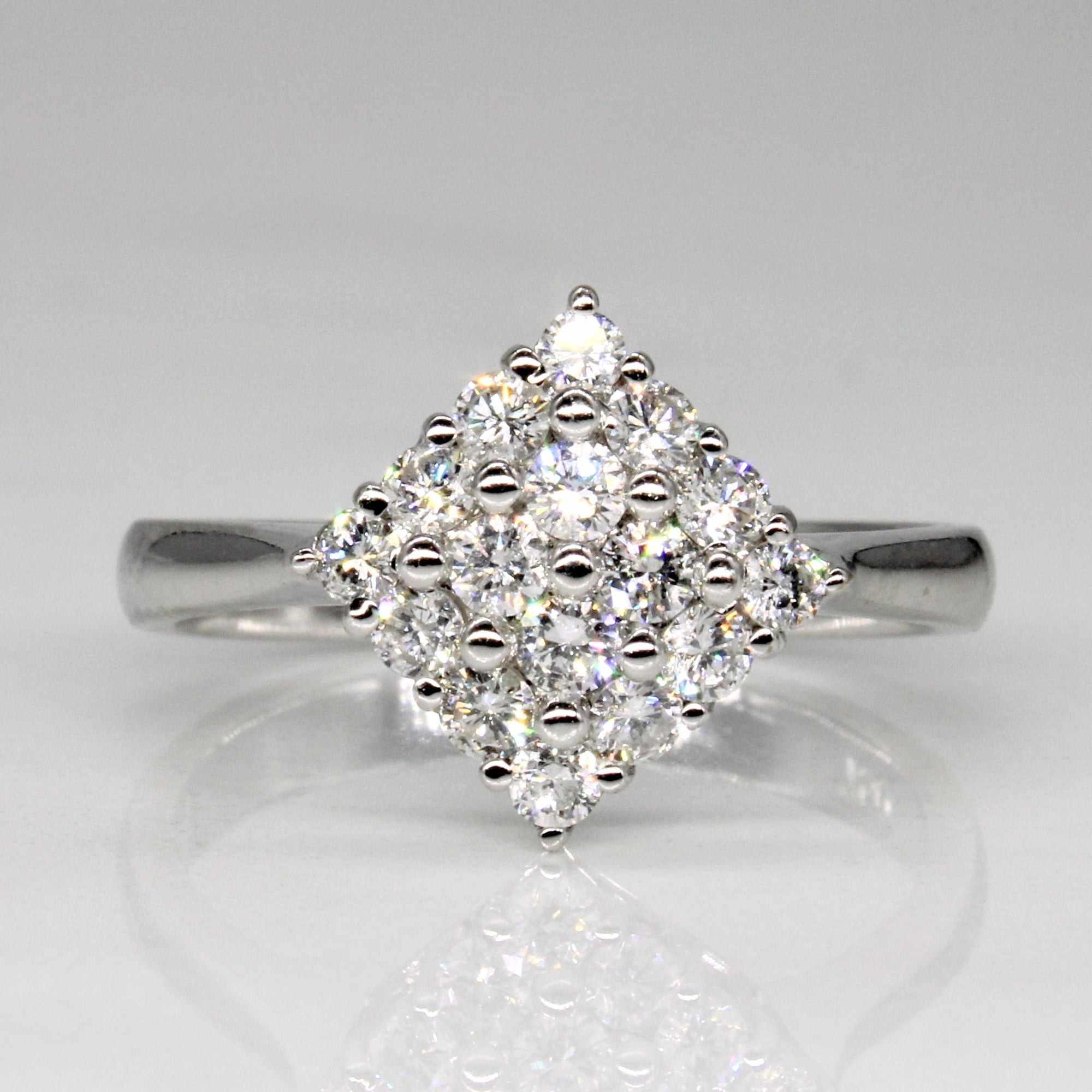 Cluster Set Diamond Ring | 0.36ctw | SZ 6 |