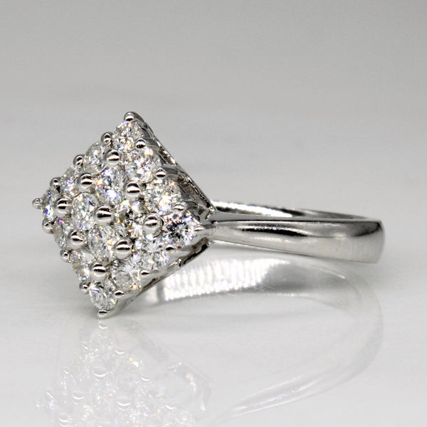 Cluster Set Diamond Ring | 0.36ctw | SZ 6 |