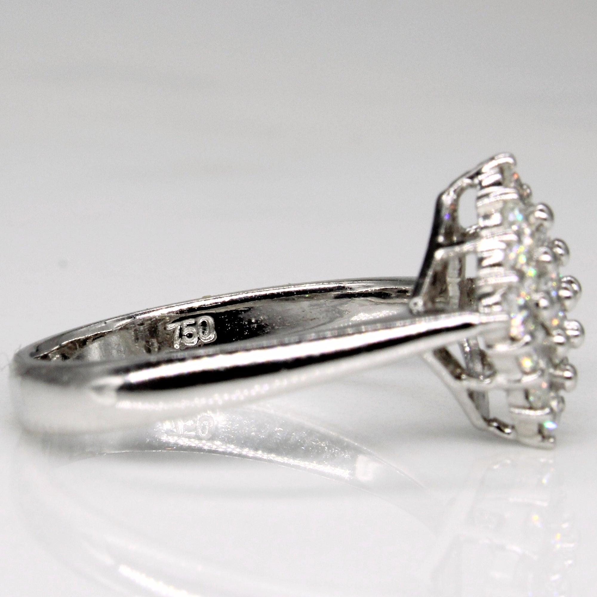 Cluster Set Diamond Ring | 0.36ctw | SZ 6 |