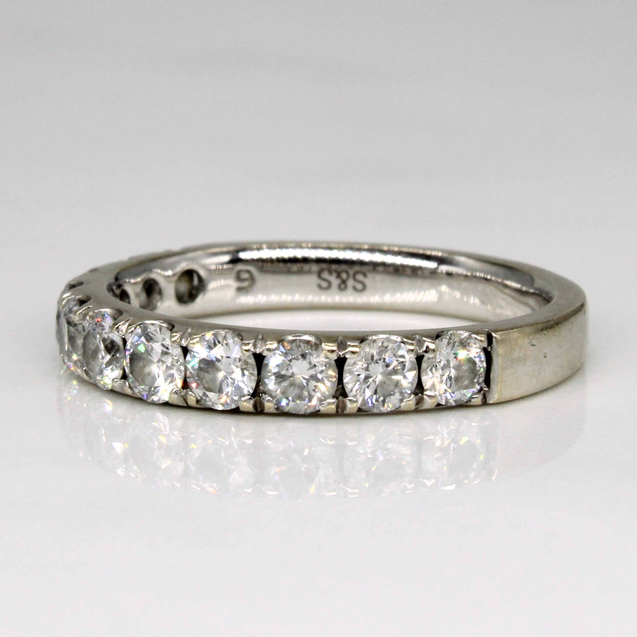 Semi Eternity Diamond Ring | 1.00ctw | SZ 6.25 |