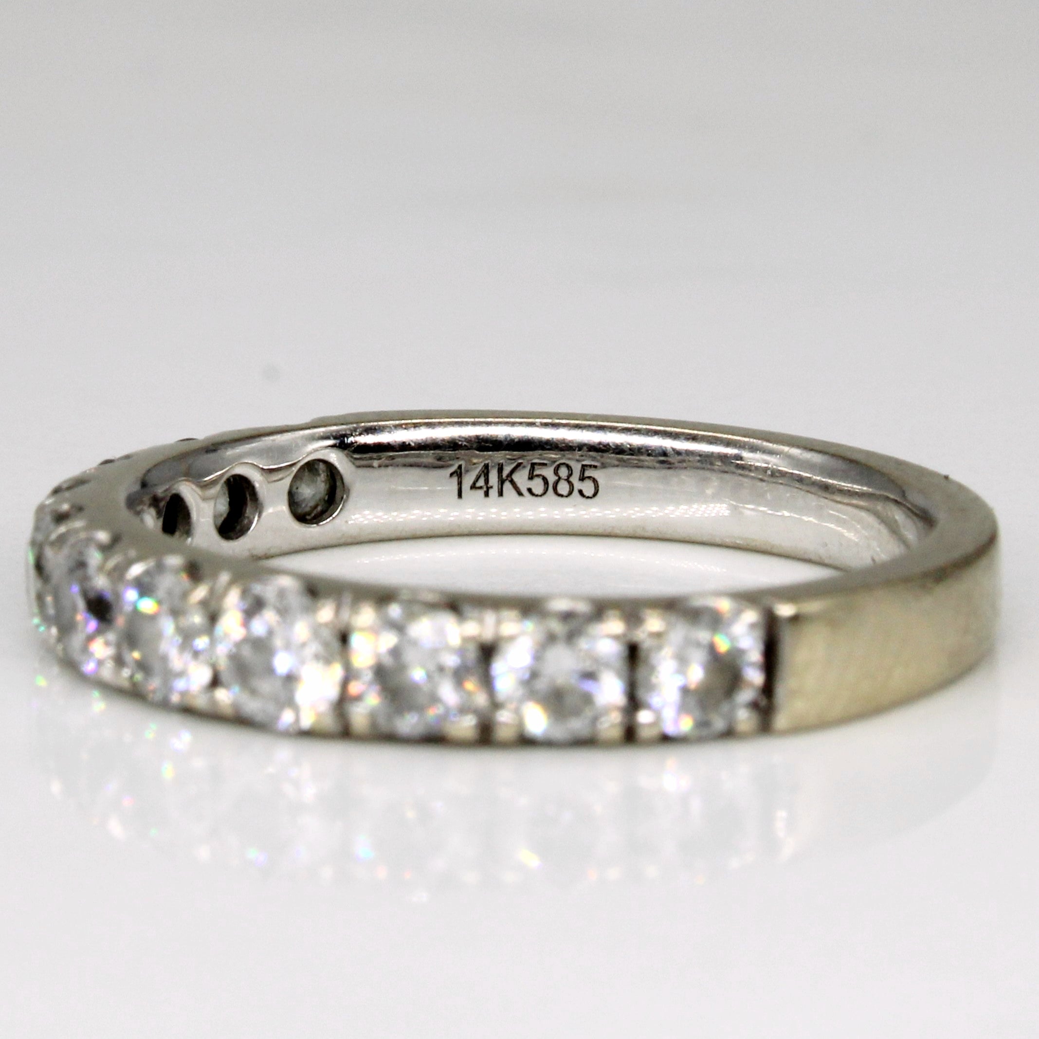 Semi Eternity Diamond Ring | 1.00ctw | SZ 6.25 |