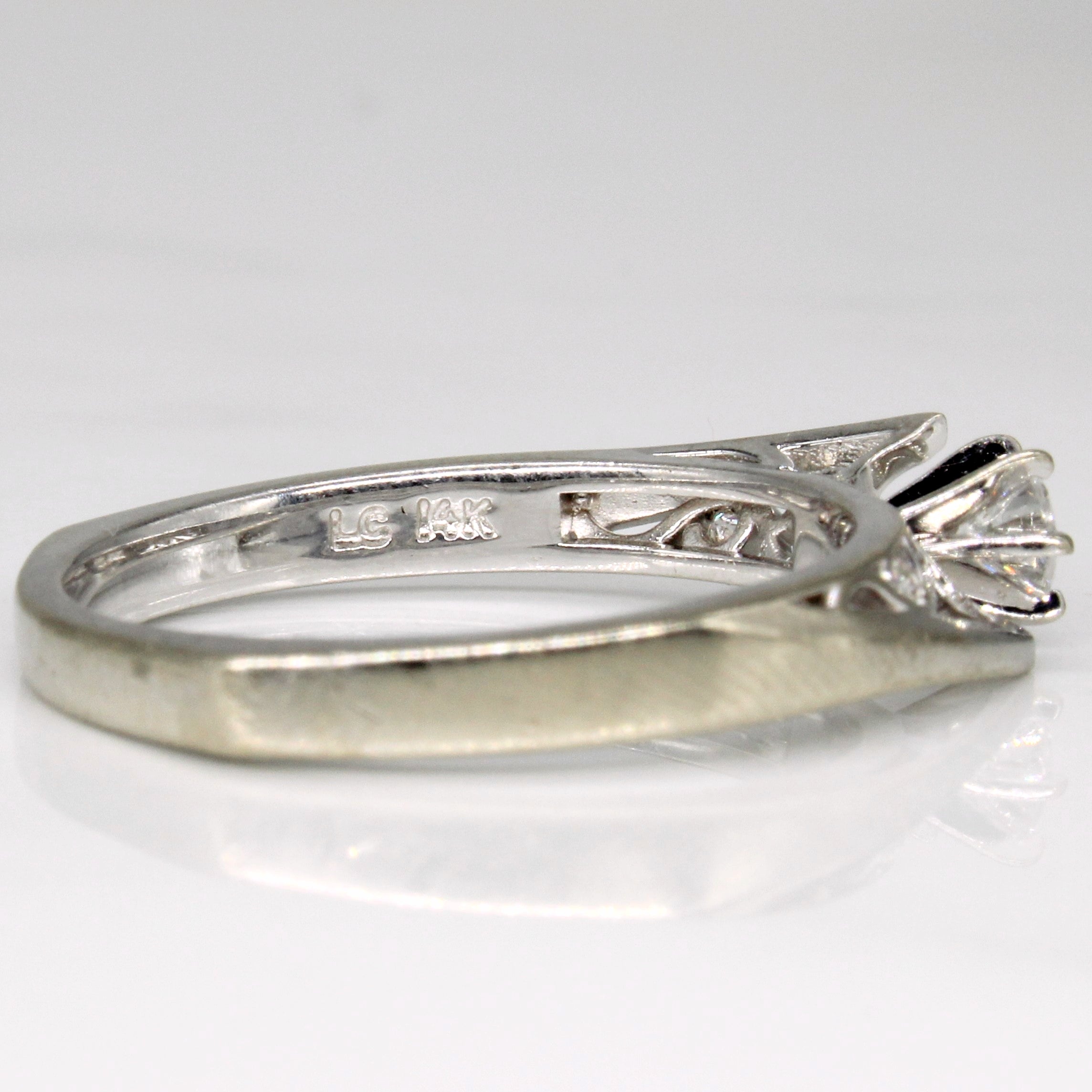 Diamond Engagement 14k Ring | 0.27ctw | SZ 10 |