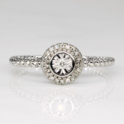 Diamond Ring | 0.12ctw | SZ 6.25 |
