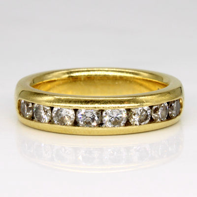 Channel Set Diamond Ring | 0.74ctw | SZ 6 |