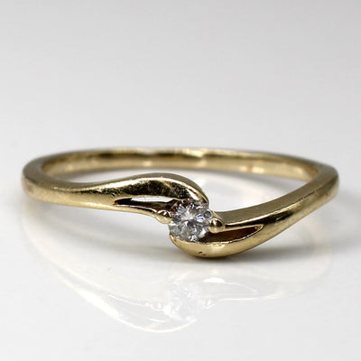 Bypass Diamond Ring | 0.06ct | SZ 6.5 |