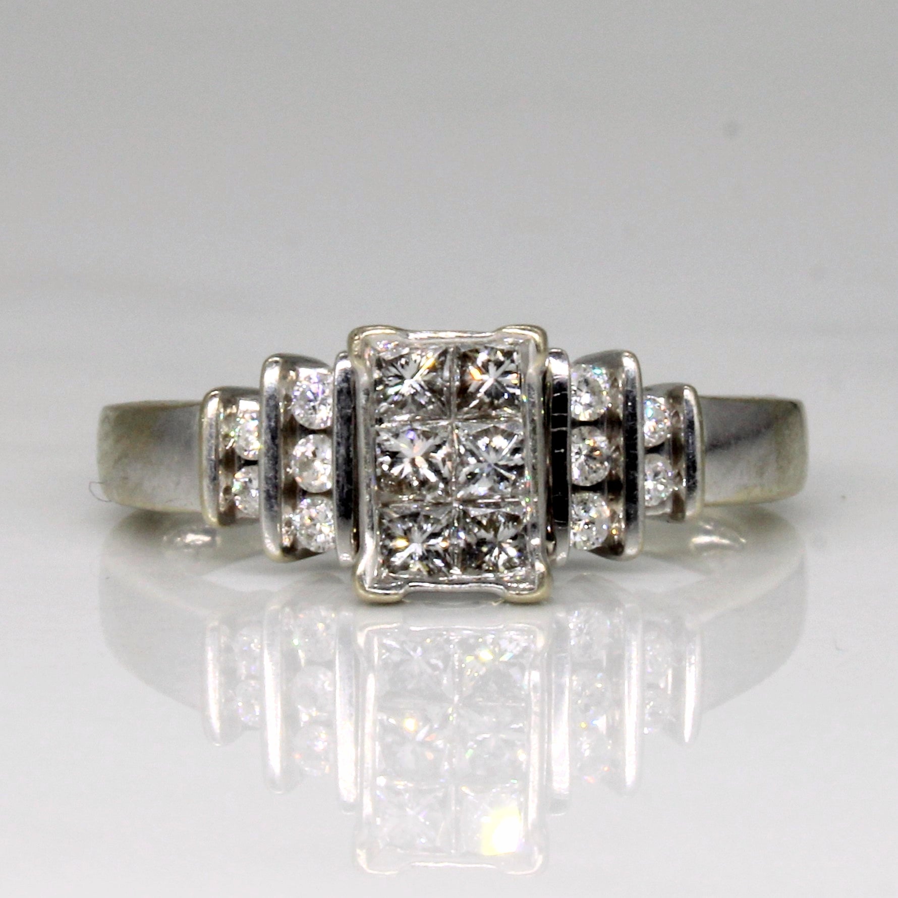 Channel Set Diamond Ring | 0.49ctw | SZ 5 |