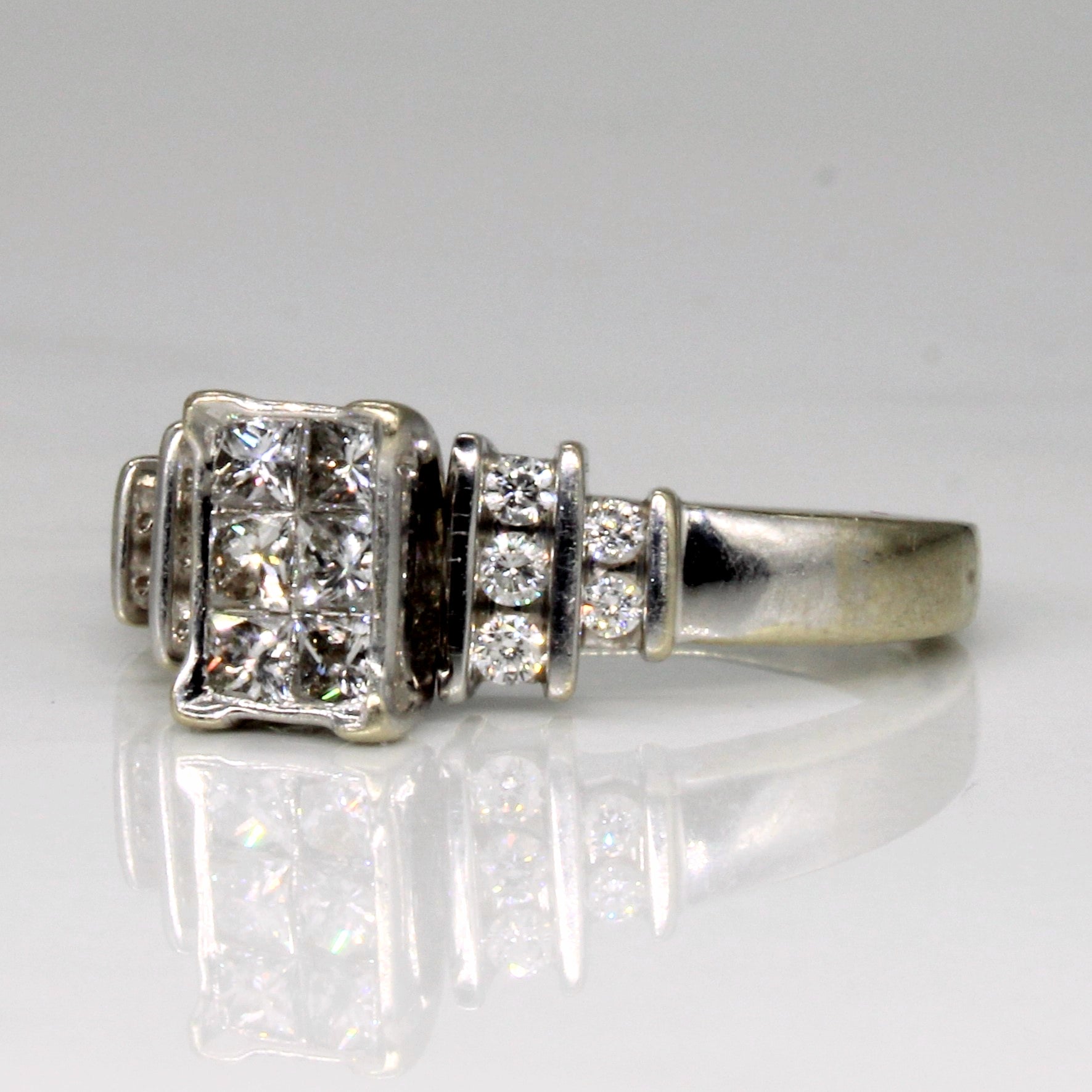 Channel Set Diamond Ring | 0.49ctw | SZ 5 |