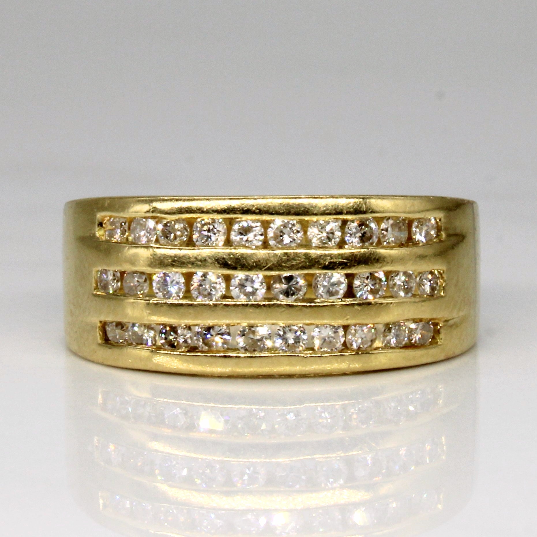 Channel Set Diamond Ring | 0.60ctw | SZ 6.75 |