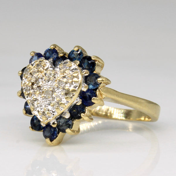 Sapphire & Diamond Ring | 0.42ctw, 0.04ctw | SZ 2.75 |