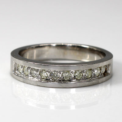 Diamond Semi Eternity Ring | 0.20ctw | SZ 6.75 |