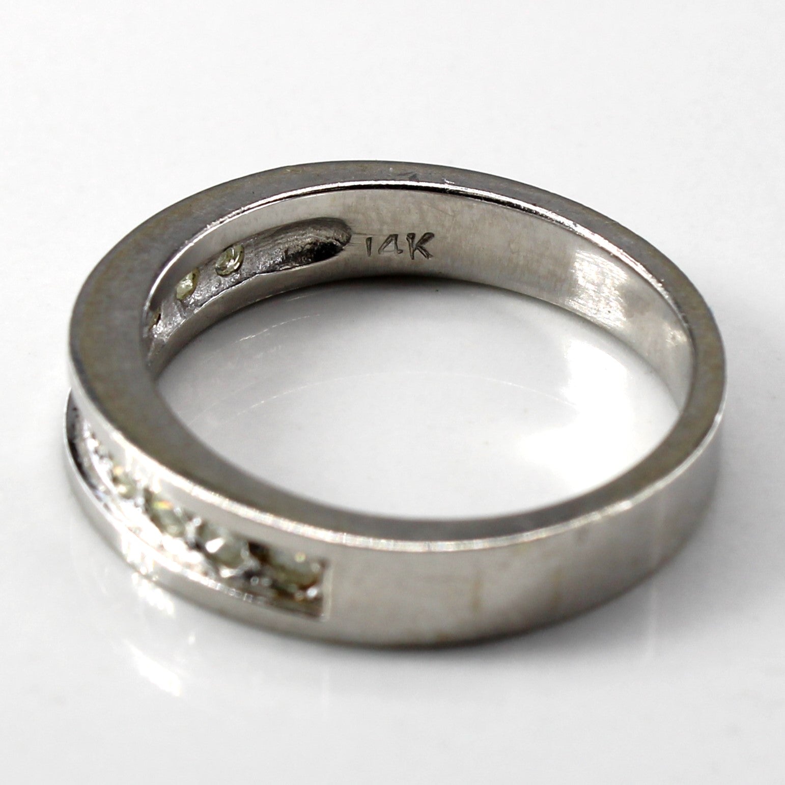 Diamond Semi Eternity Ring | 0.20ctw | SZ 6.75 |