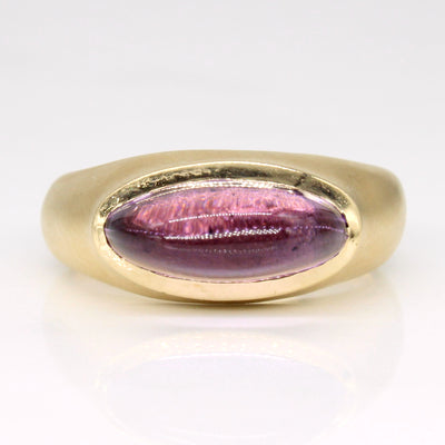 Cab Cut Amethyst Ring | 4.00ct | SZ 5.75 |