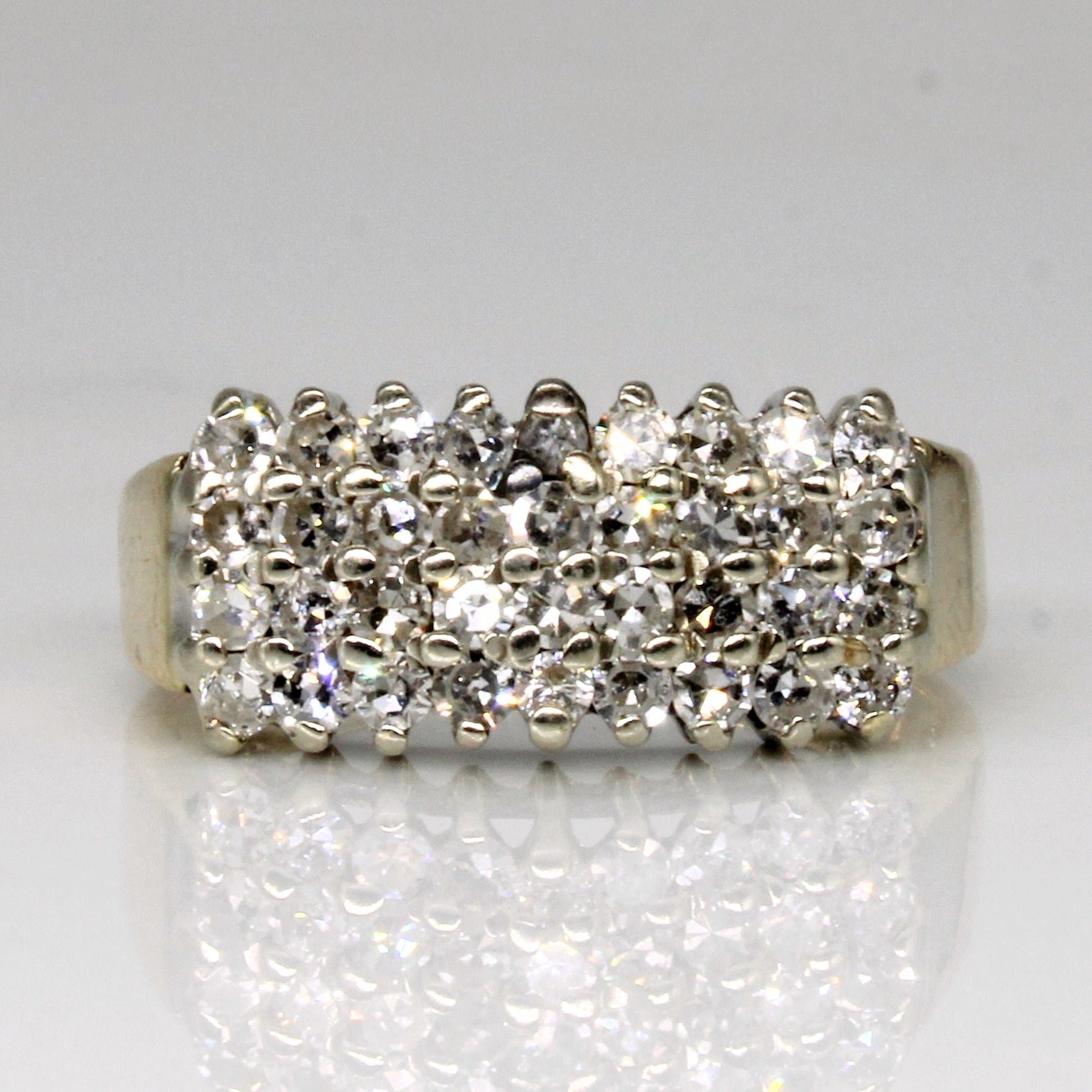 Diamond High Set Ring | 0.72ctw | SZ 6 |