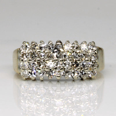 Diamond High Set Ring | 0.72ctw | SZ 6 |