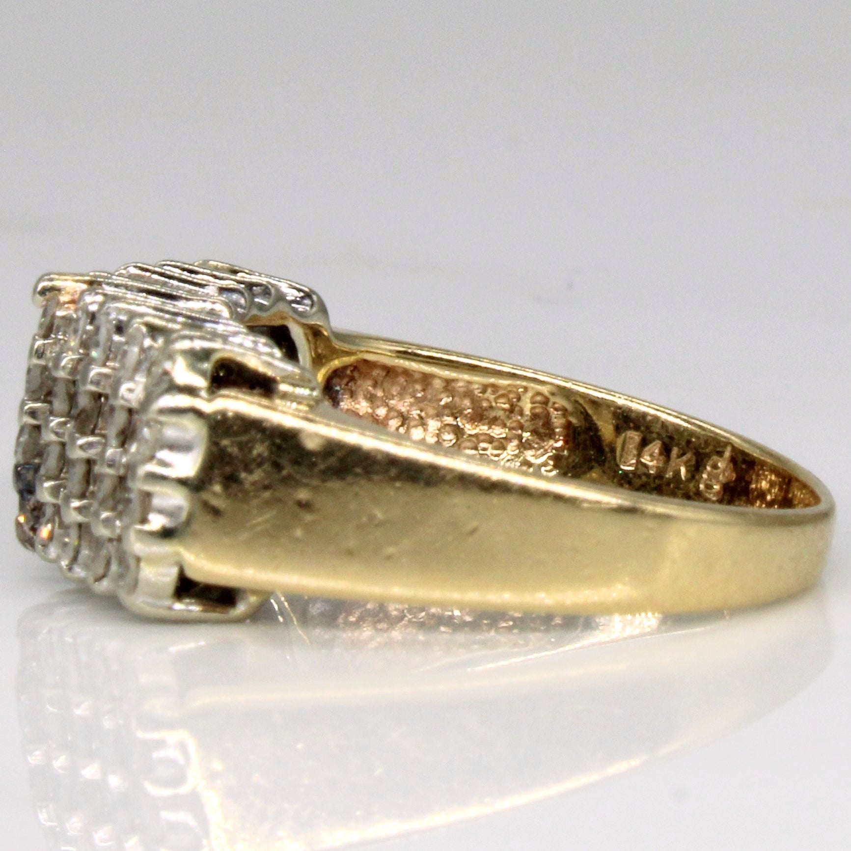 Diamond High Set Ring | 0.72ctw | SZ 6 |