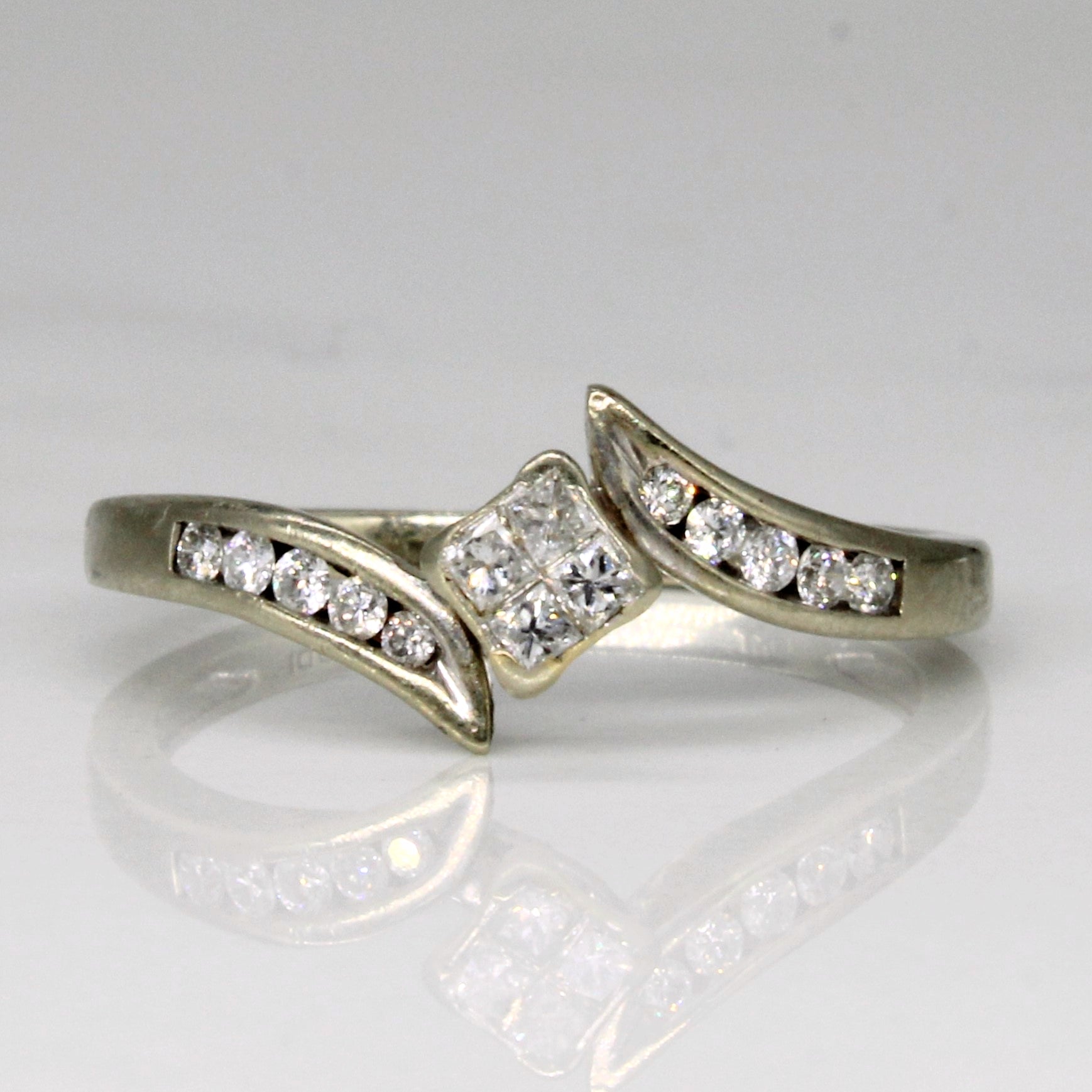 Diamond Waterfall Ring | 0.17ctw | SZ 6 |