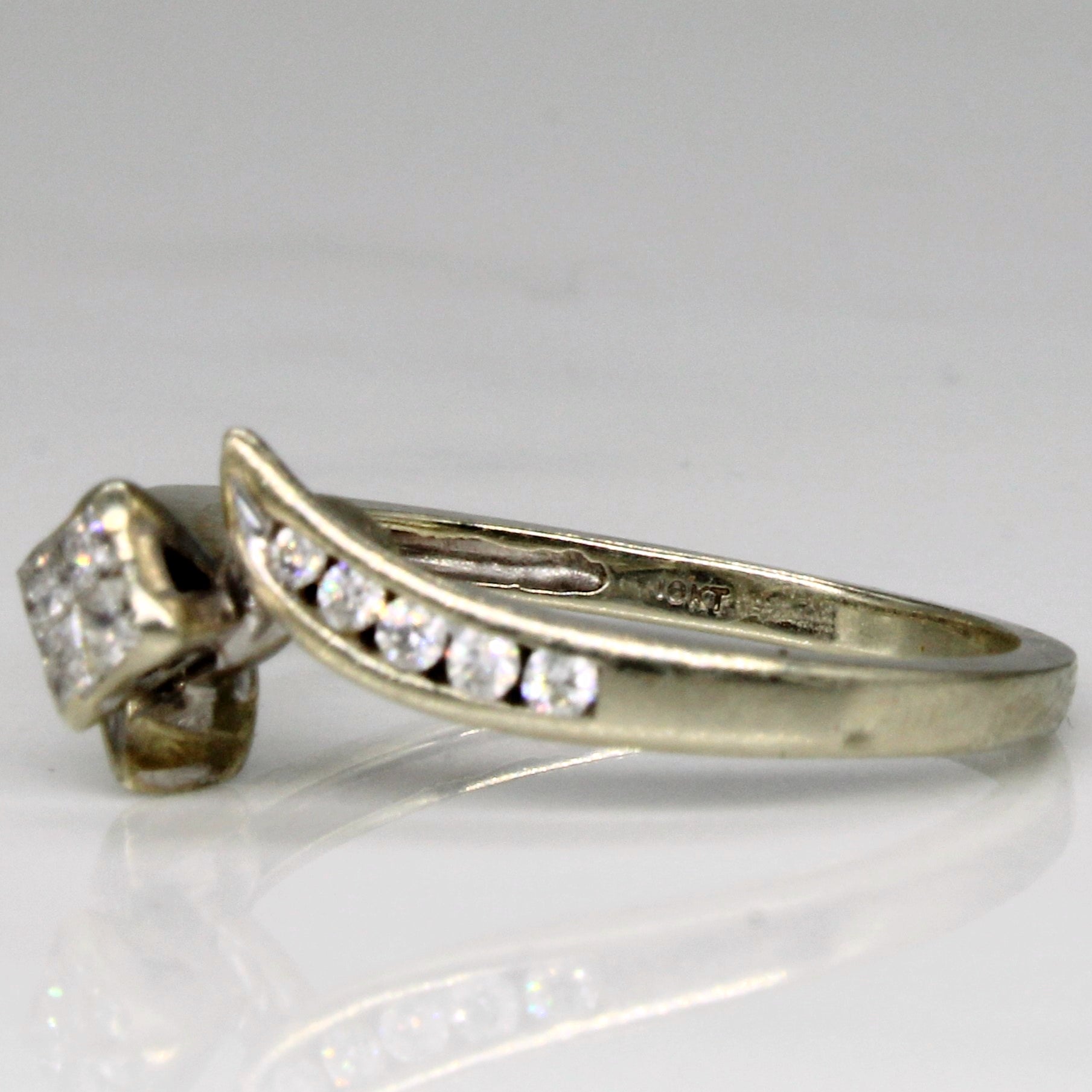 Diamond Waterfall Ring | 0.17ctw | SZ 6 |