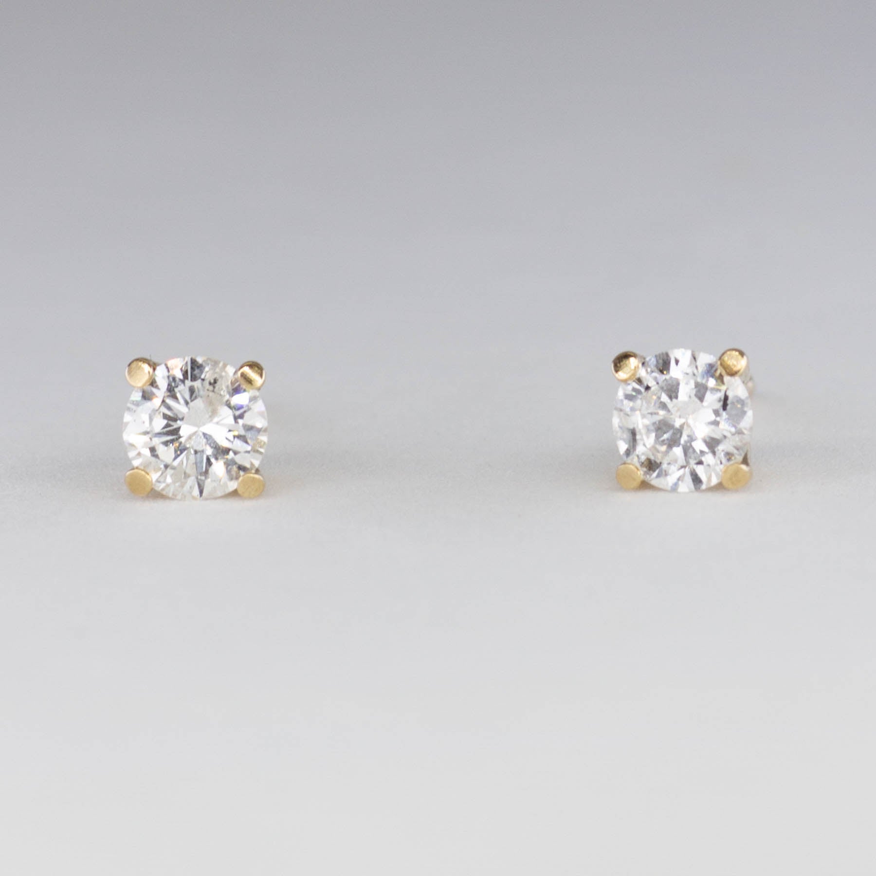 100 Ways Yellow Gold Diamond Studs | 1/2 carat |