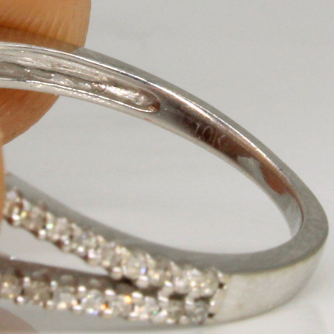Diamond Halo Set Engagement Ring | 0.54ctw | SZ 5.75 |