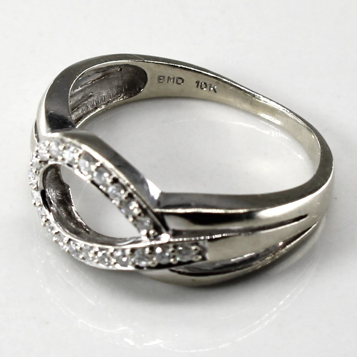 Diamond Infinity Ring | 0.21ctw | SZ 5.25 |