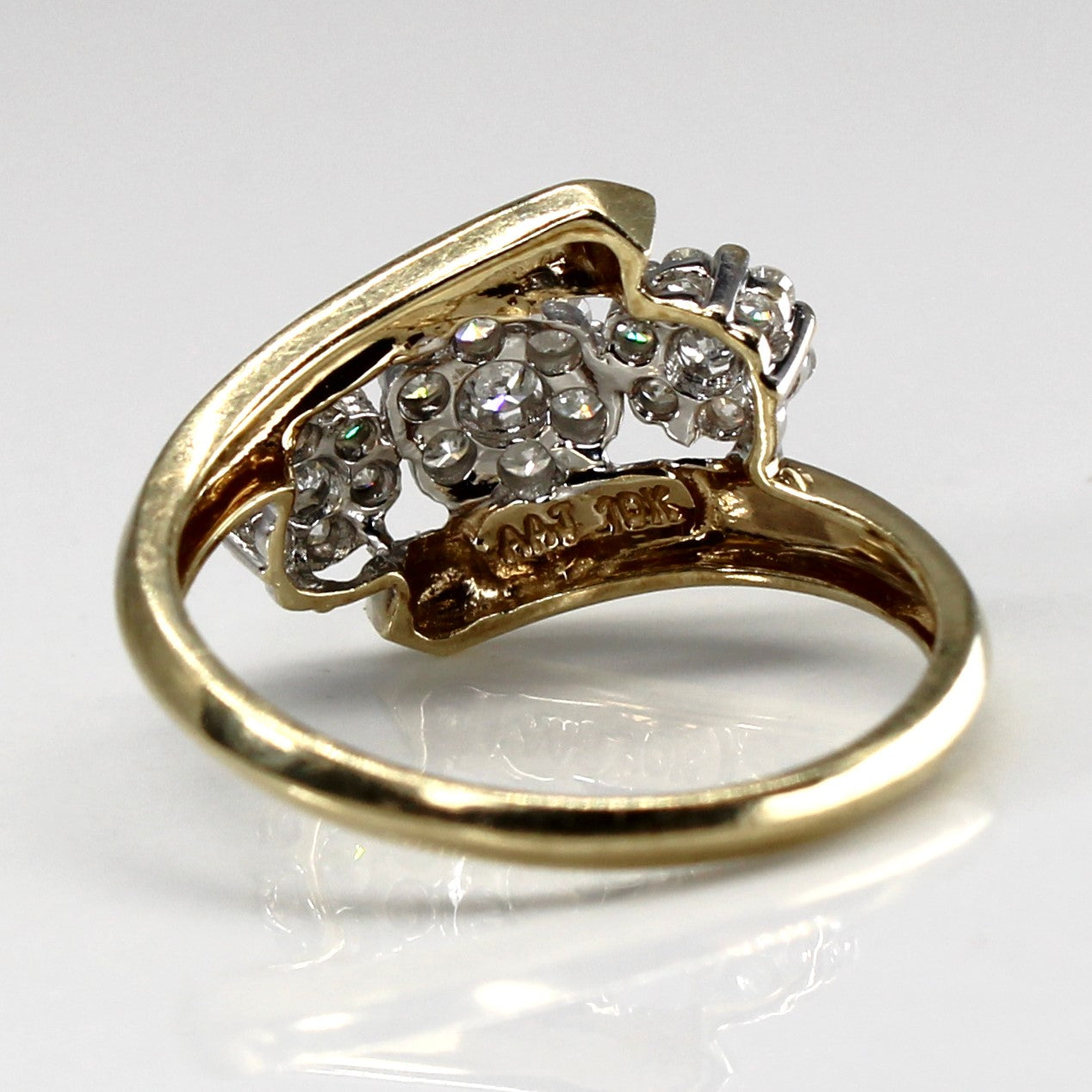 Bypass Cluster Diamond Ring | 0.40ctw | SZ 7.25 |