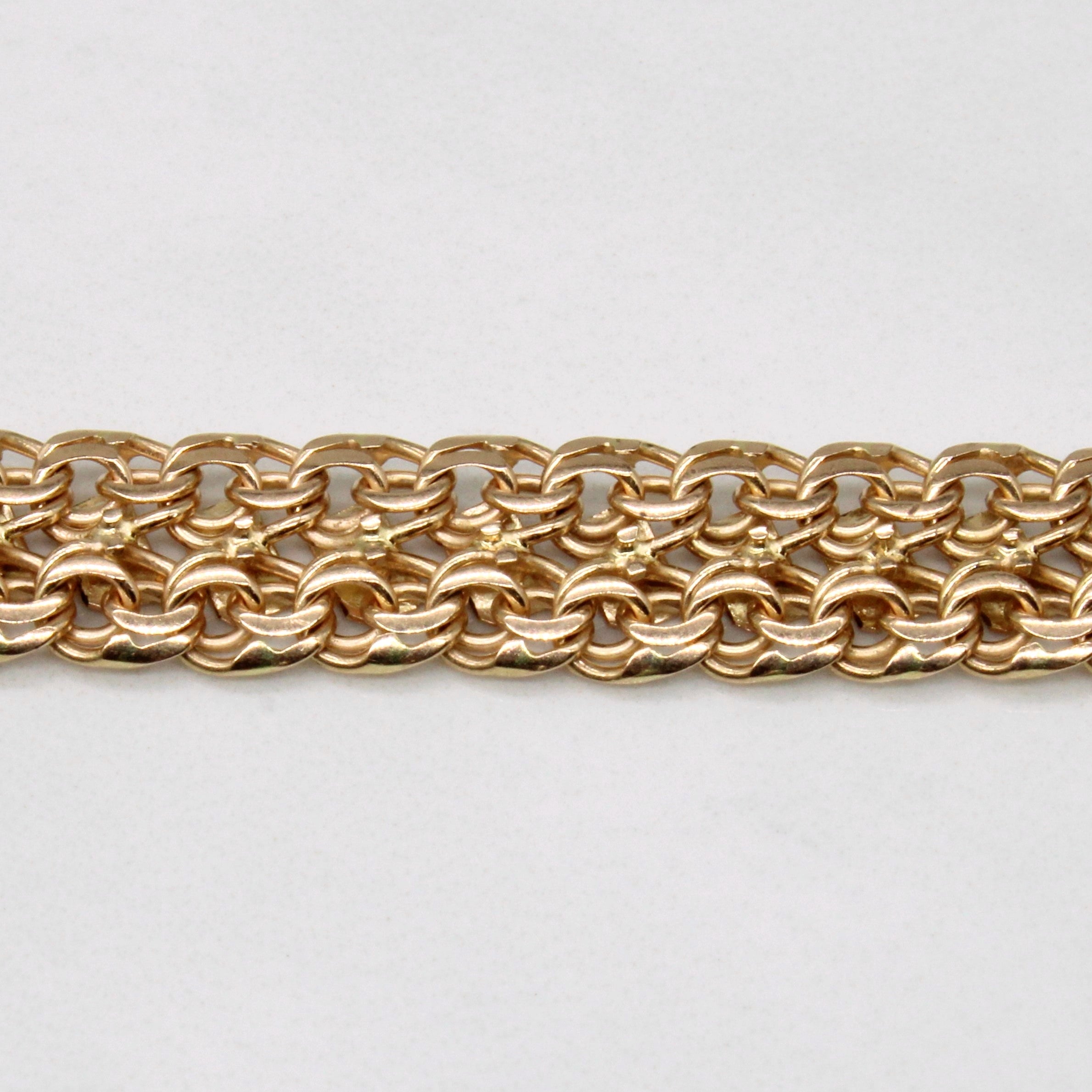 14k Rose Gold Bracelet | 7" |