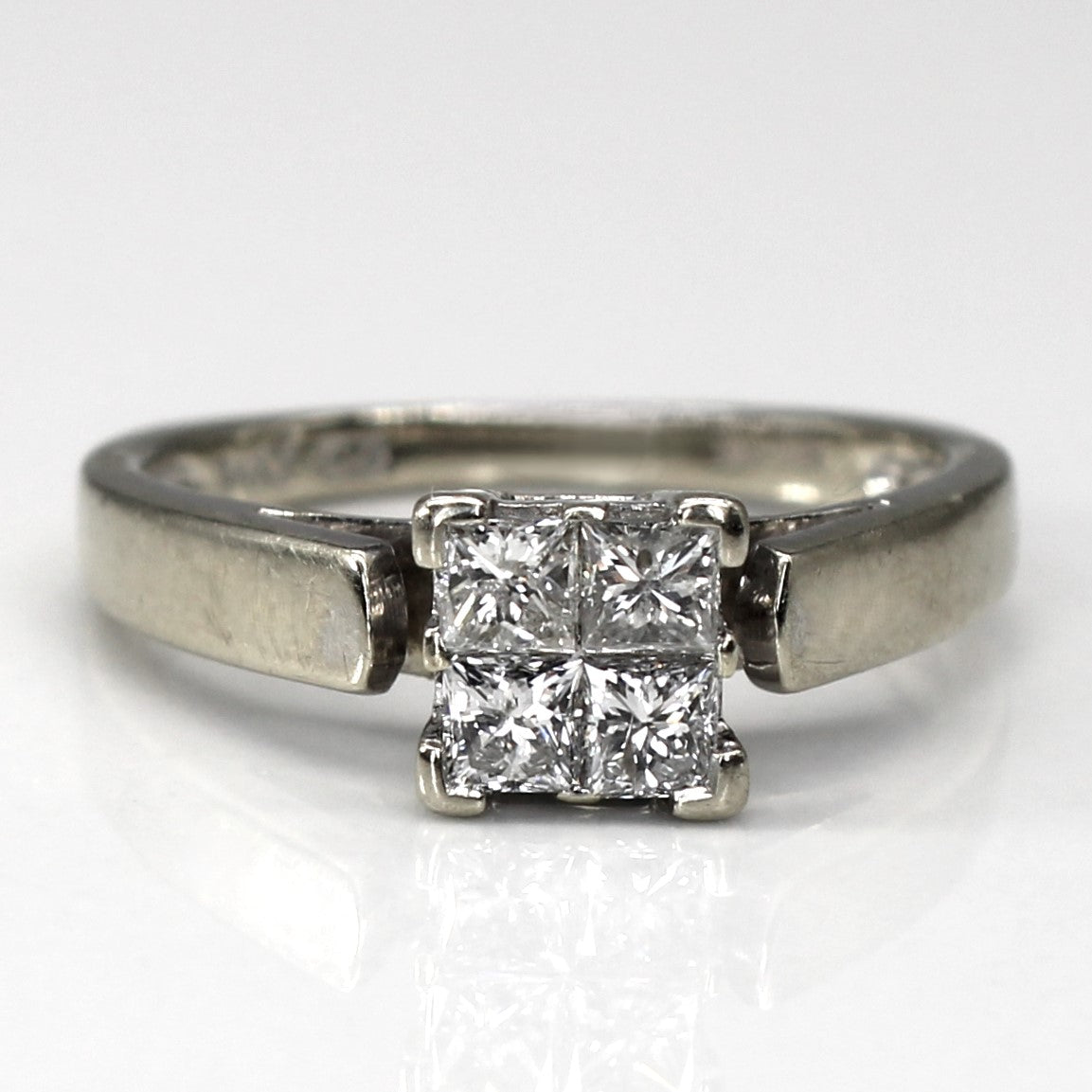 Cluster Princess Diamond Ring | 0.38ctw | SZ 5 |