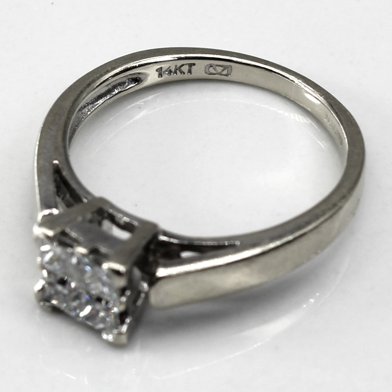 Cluster Princess Diamond Ring | 0.38ctw | SZ 5 |