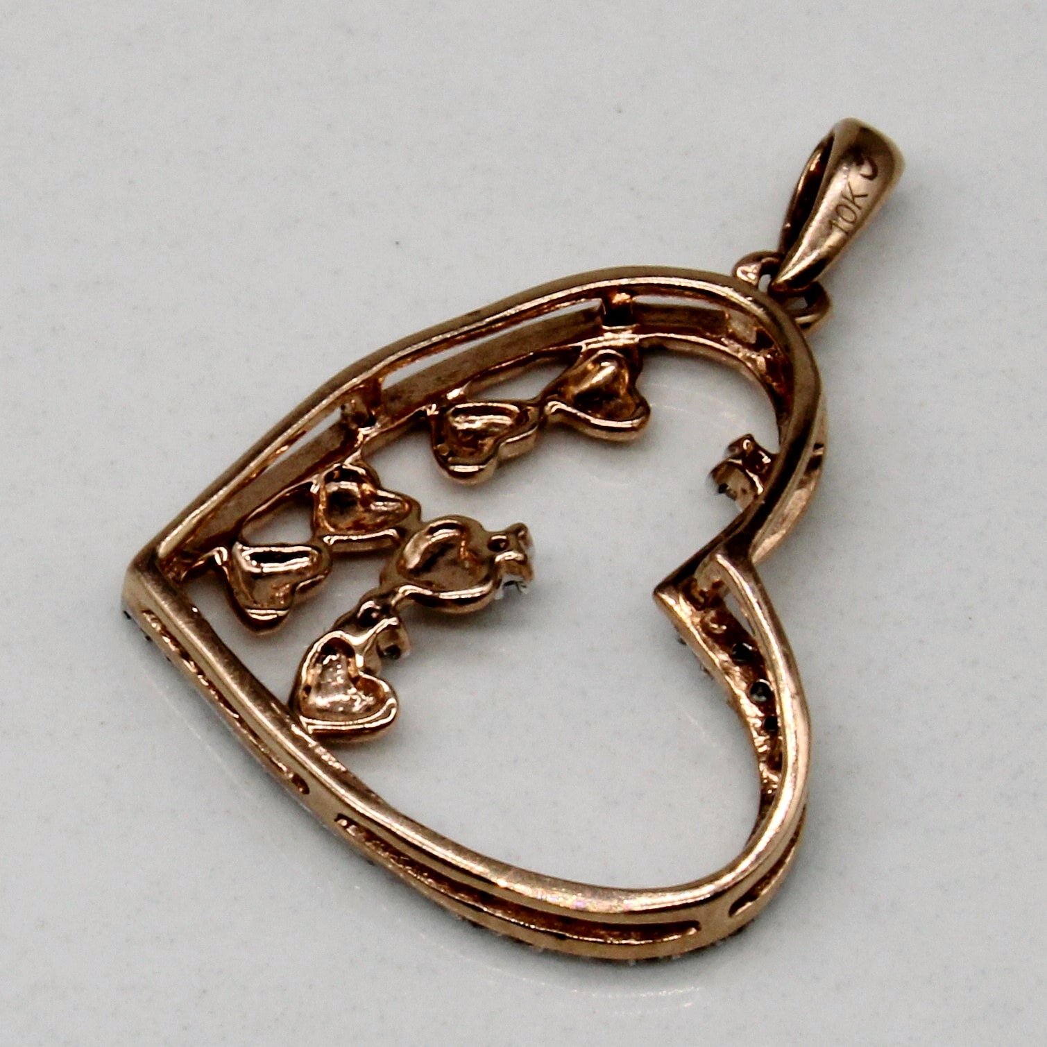 Diamond Heart Pendant | 0.08ctw |