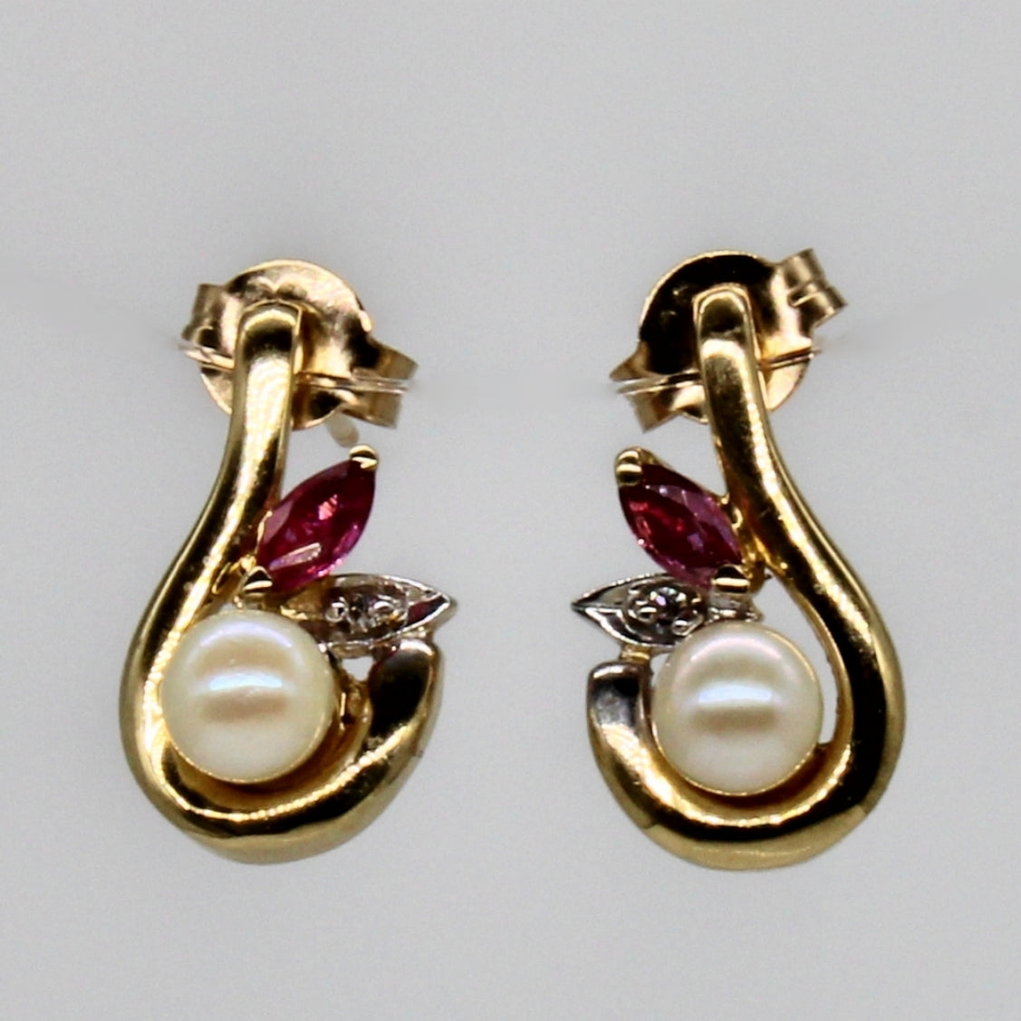 Multi Gemstone Earrings | 0.12ctw |