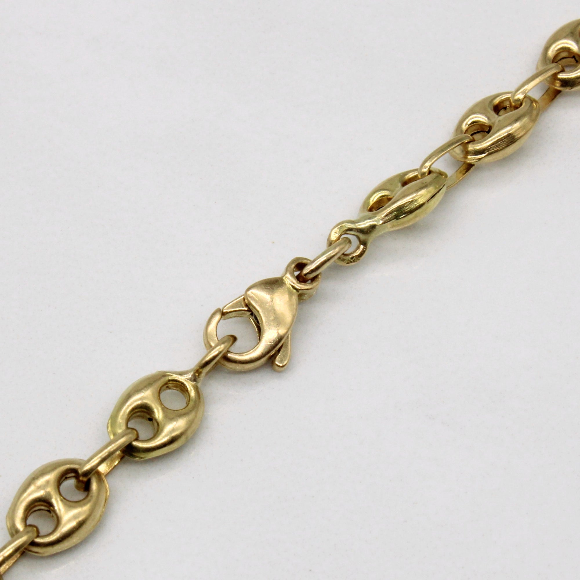 18k Yellow Gold Anchor Link Chain | 18