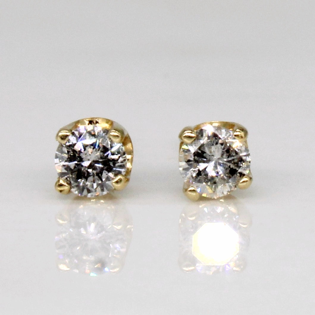 Diamond Stud 14k Earrings | 0.18ctw |