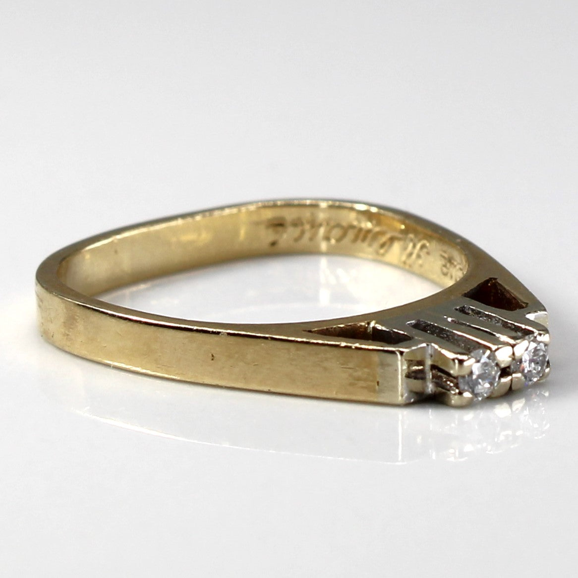 High Set Diamond Ring | 0.06ctw | SZ 6 |
