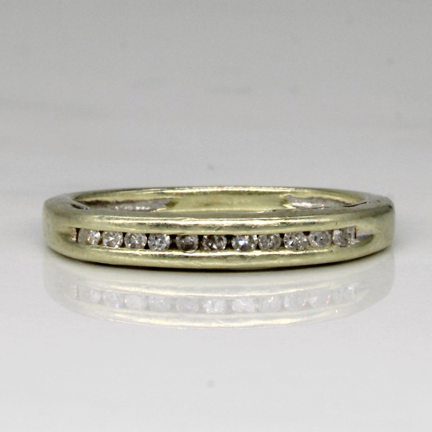 Channel Set Diamond Ring | 0.11ctw | SZ 5 |